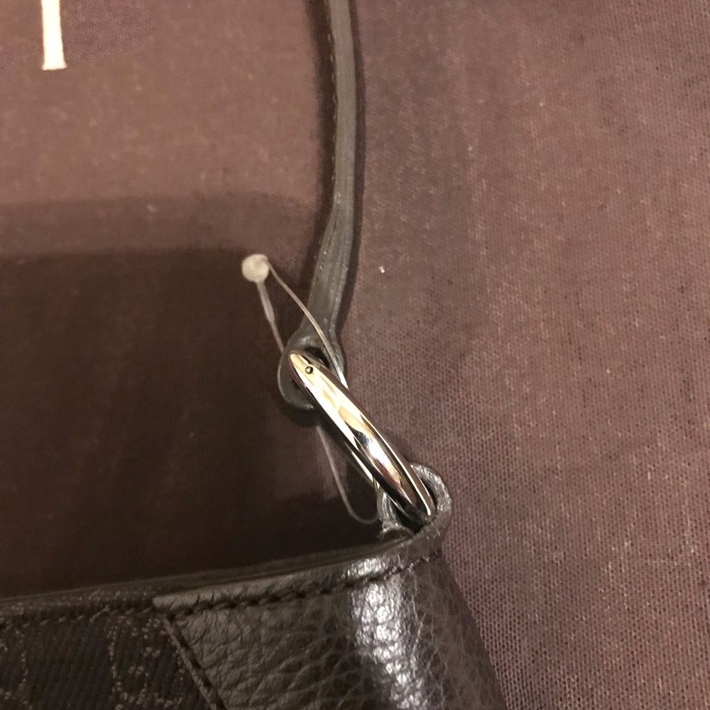 Gucci Shoulder bag, Excellent condition; brown canvas and leather; dust bag incl - Picture 8 of 16